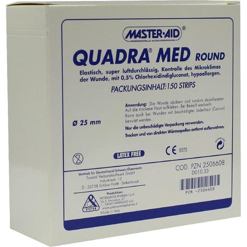 Quadra Med Round 22.5 Mm Strips Master Aid 150 St Trusetal Verbandstoffwerk bei onfy.de kaufen 02506608