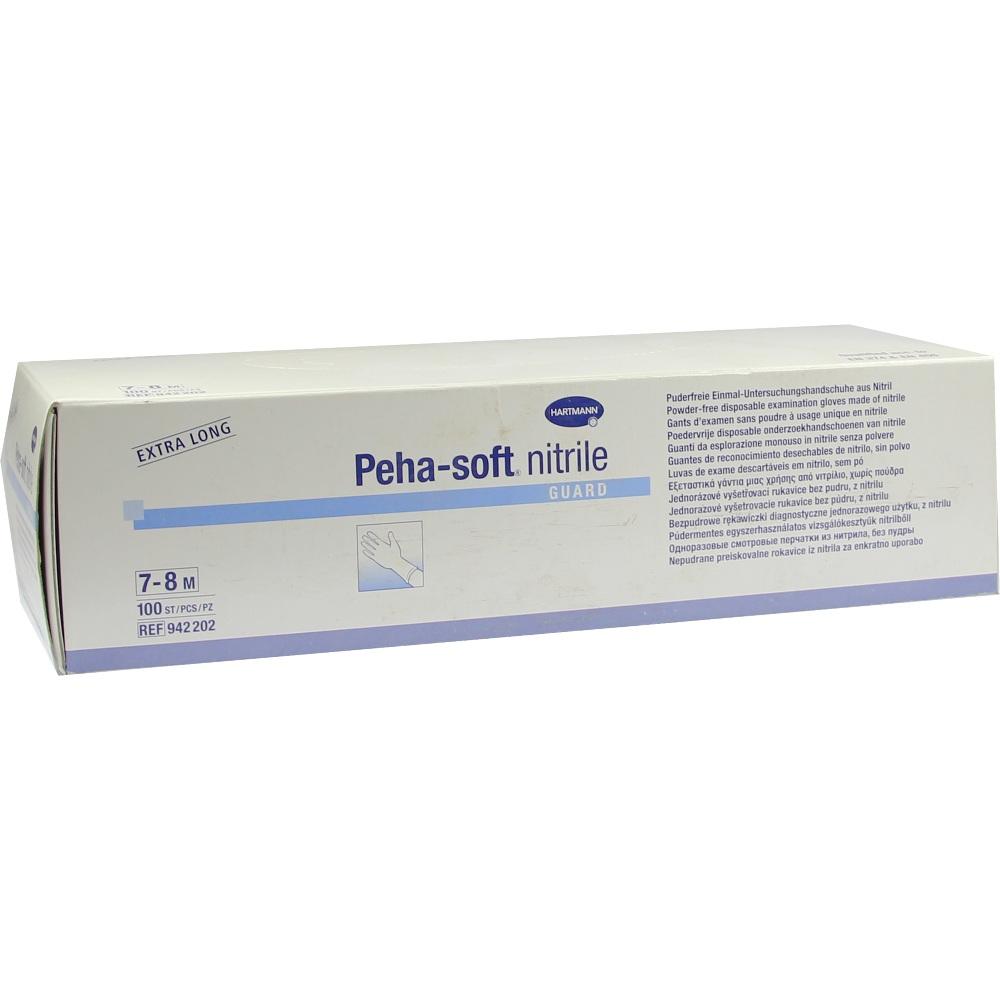 Peha-Soft Nitrile Guard Unters.handsch.m Unst.pfr.