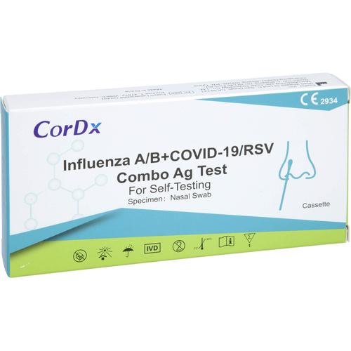 Cordx Influenza A/B+covid-19/Rsv Combo Ag-Selbstte 1 St AXNAR bei onfy.de kaufen 18354951