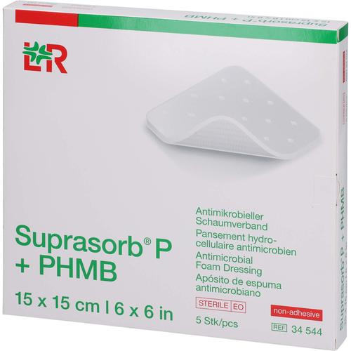 Suprasorb P+phmb Schaumverband 15x15 cm 5 St ACA Müller/ADAG Pharma bei onfy.de kaufen 17615438