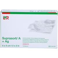 Suprasorb A+ag Antimik.cal.alginat Kompr. 5x5 cm null