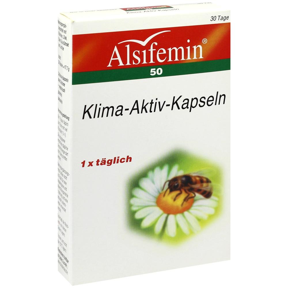 Alsifemin 50 Klima-Aktiv M.soja 1x1 Kapseln