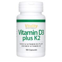 Vitamin D3 5000 I.e. Plus K2 200Mcg null