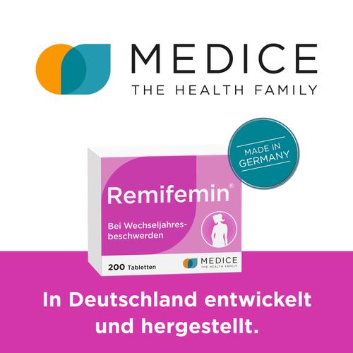 Remifemin bei leichten & mittleren Wechseljahresbeschwerden 200 St MEDICE Arzneimittel Pütter bei onfy.de kaufen 04540259
