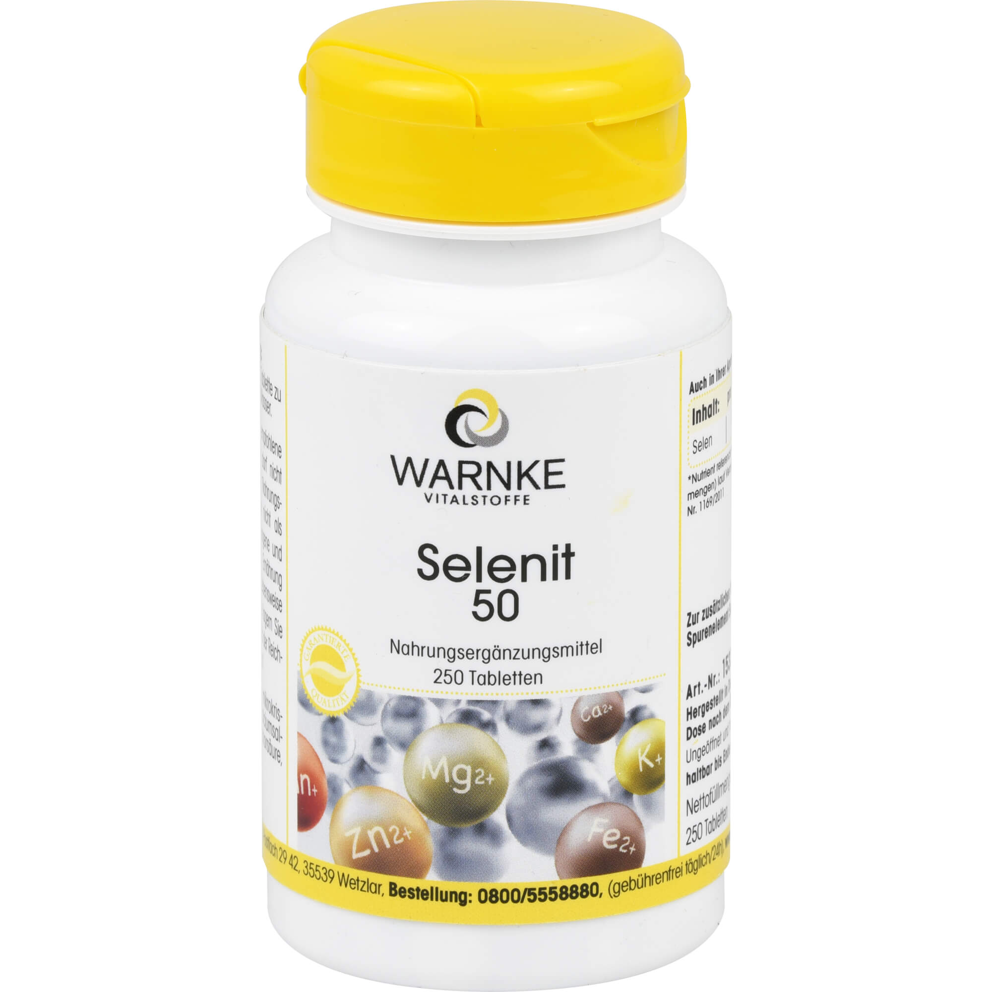 Selenit 50 250 St Warnke Vitalstoffe bei onfy.de kaufen 02578884