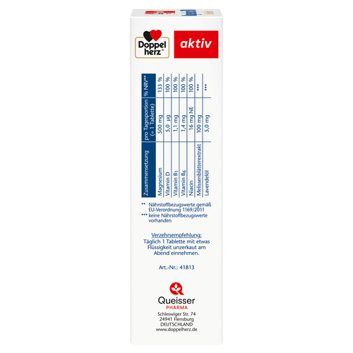 Doppelherz Magnesium 500 Nacht 100 St Queisser Pharma bei onfy.de kaufen 18110048