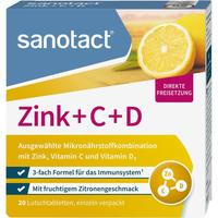 Sanotact Zink + C + D Lutschtabletten null