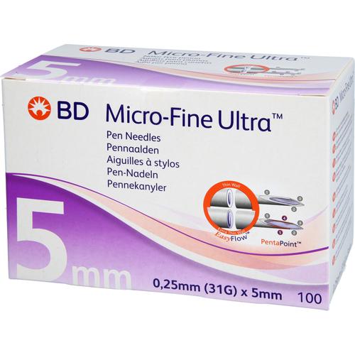 Bd Micro-Fine Ultra Pen-Nadeln 0.25x5 Mm 31 G 100 St BWB Medical bei onfy.de kaufen 20122946