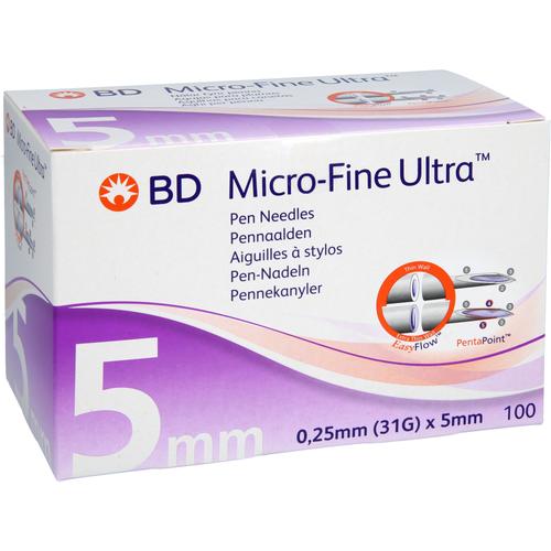 Bd Micro-Fine Ultra Pen-Nadeln 0.25x5 Mm 31 G 100 St BWB Medical bei onfy.de kaufen 20122946