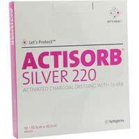 Actisorb 220 Silver 10.5x10.5cm Steril null