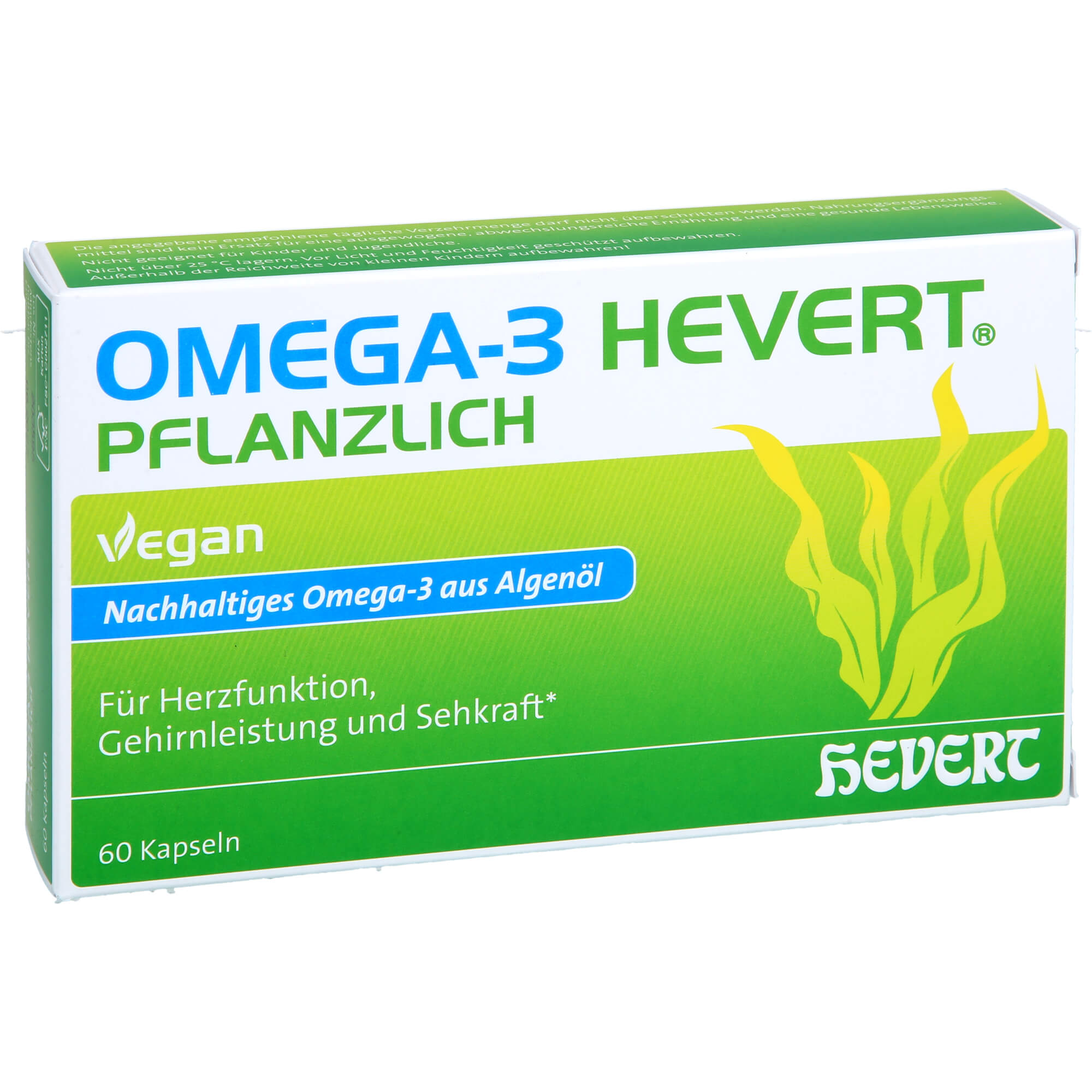 Omega-3 Hevert Pflanzlich 60 St Hevert-Arzneimittel bei onfy.de kaufen 19383535