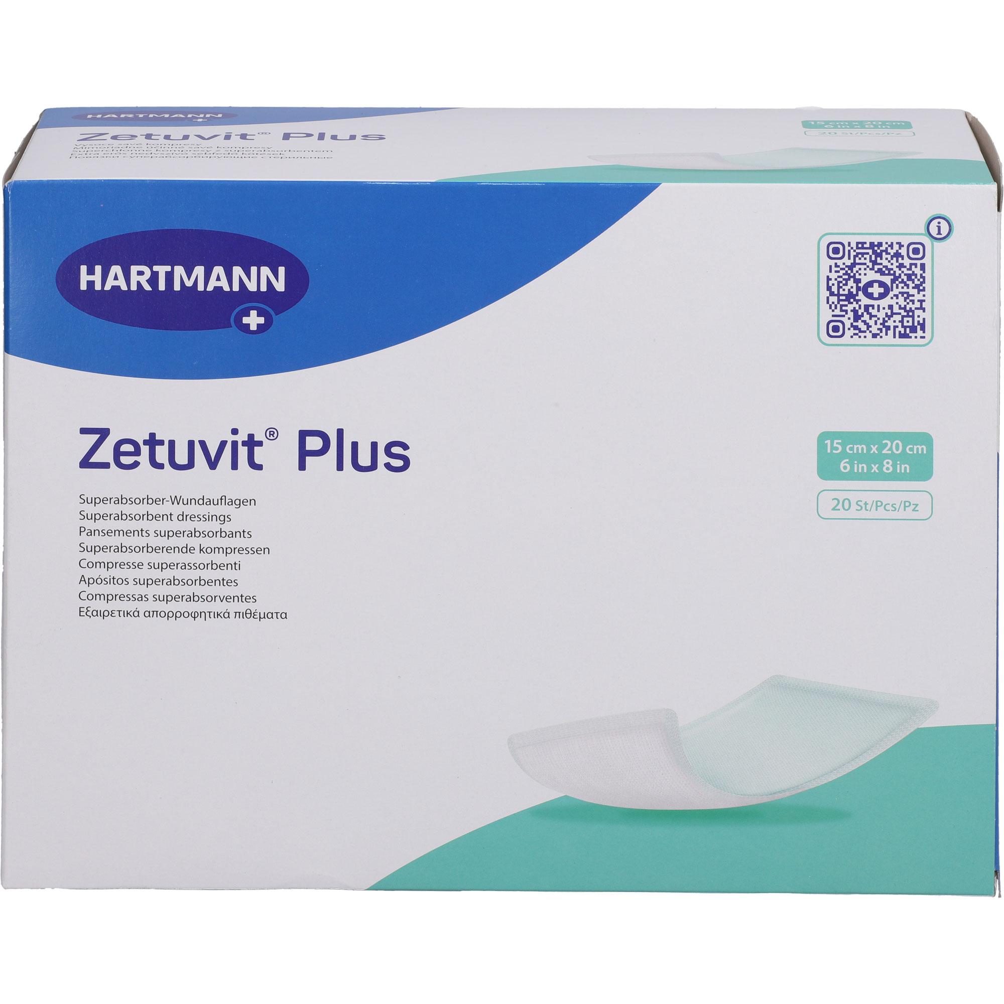 Zetuvit Plus Extrastarke Saugkomp. St. 15x20cm P20 null