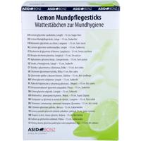 Lemon-Mundpflegesticks