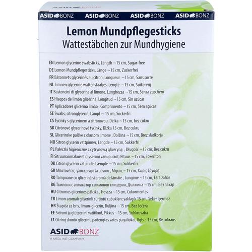 Lemon-Mundpflegesticks 25x3 St Medline International Germany bei onfy.de kaufen 06127813