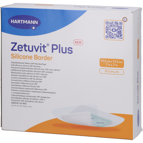 Zetuvit Plus Silicone Border 17.5x17.5cm 10 St ApoHomeCare bei onfy.de kaufen 20016411