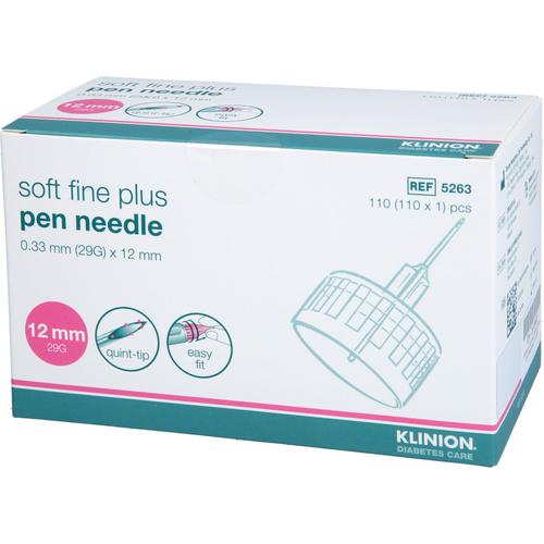 Soft Fine Plu. 0.33x12Mm 29G Kanuel. 110 St 1001 Artikel Medical bei onfy.de kaufen 09728683