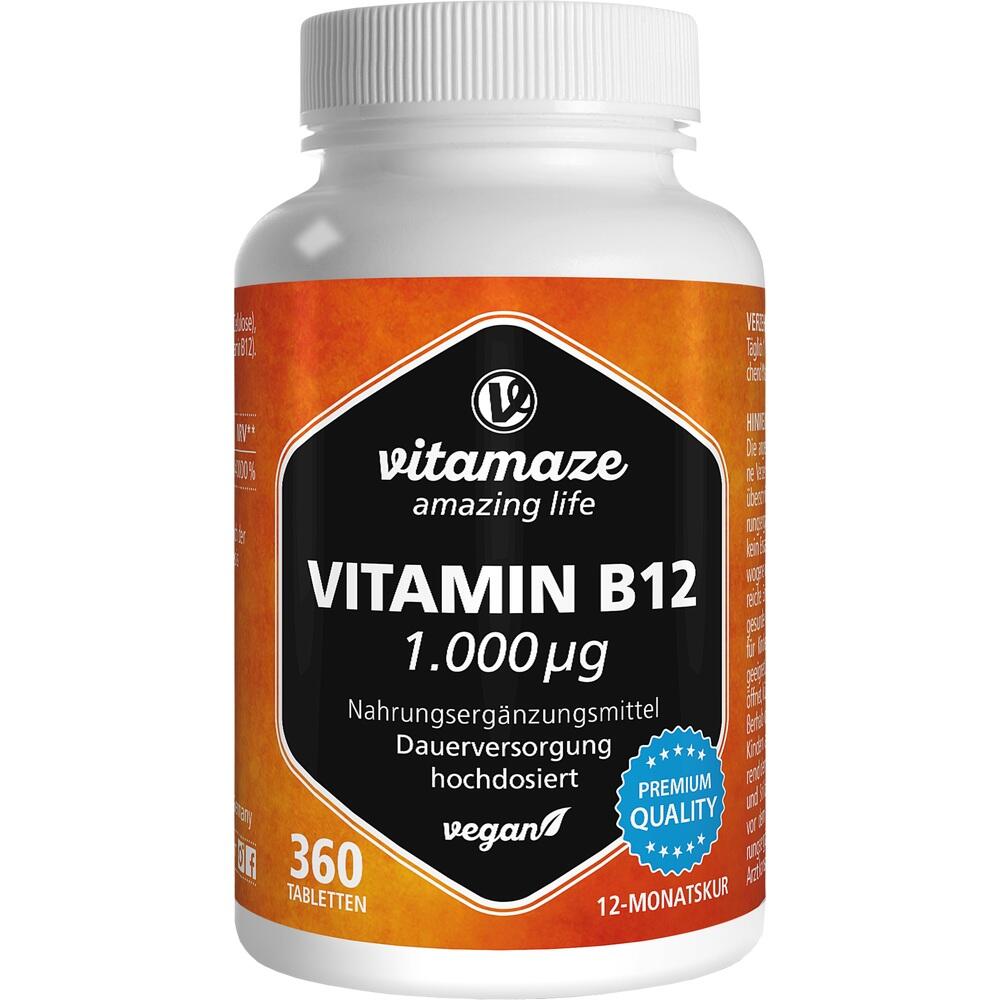 Vitamin B12 1000 Ug Hochdosiert Vegan null