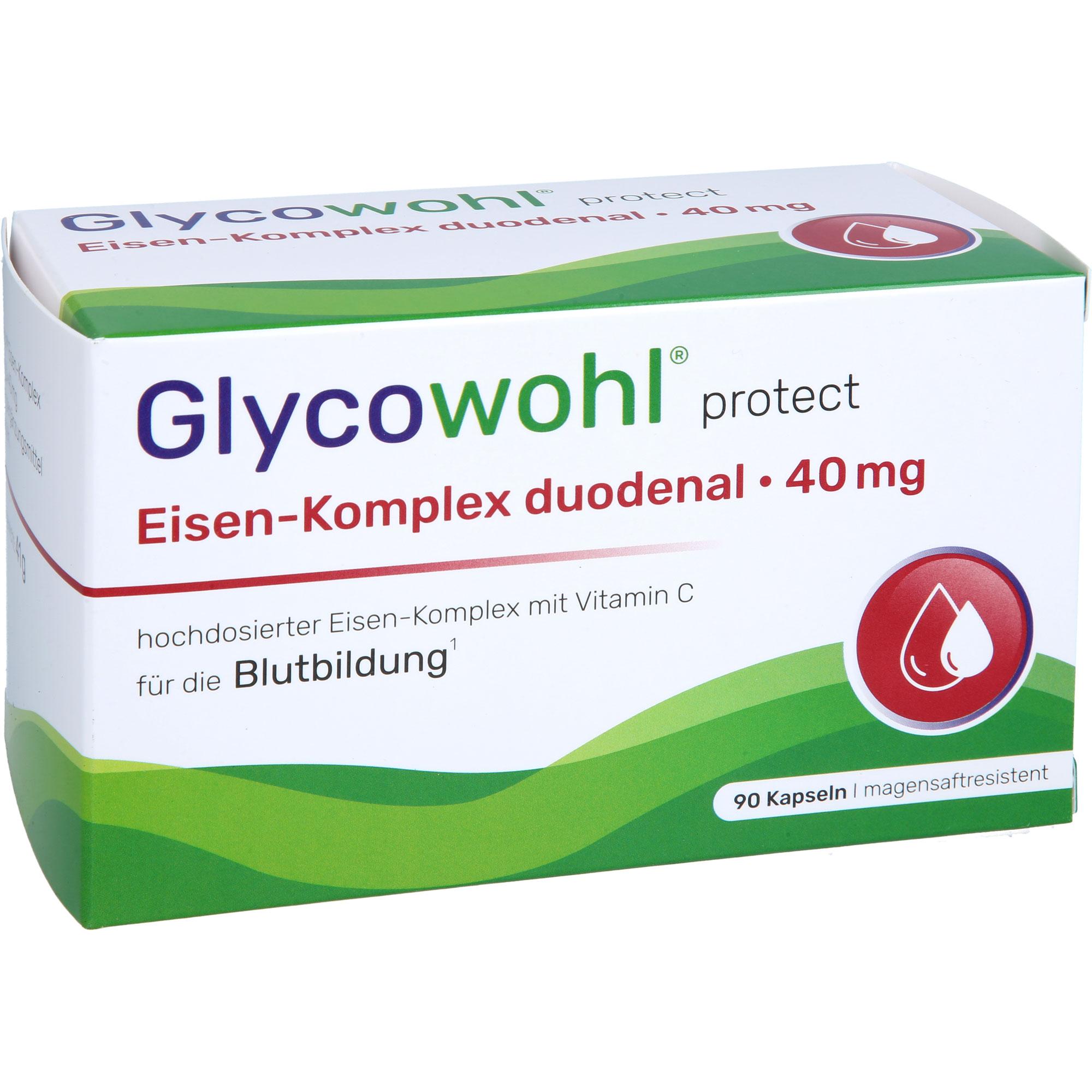 Glycowohl Eisen-Komplex Duodenal 40 mg + Vitamin C 90 St Heilpflanzenwohl bei onfy.de kaufen 19745369