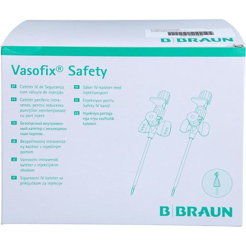 Vasofix Safety Kanüle 22 G 0.9x25 Mm Blau 50 St Crosp Medical bei onfy.de kaufen 19537814