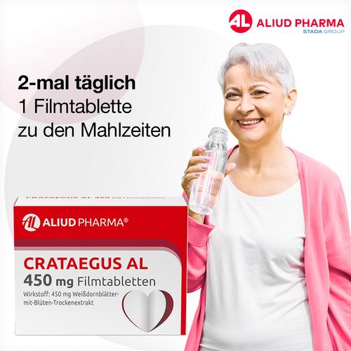 Crataegus Al 450mg Filmtabletten 50 St ALIUD Pharma bei onfy.de kaufen 00013178