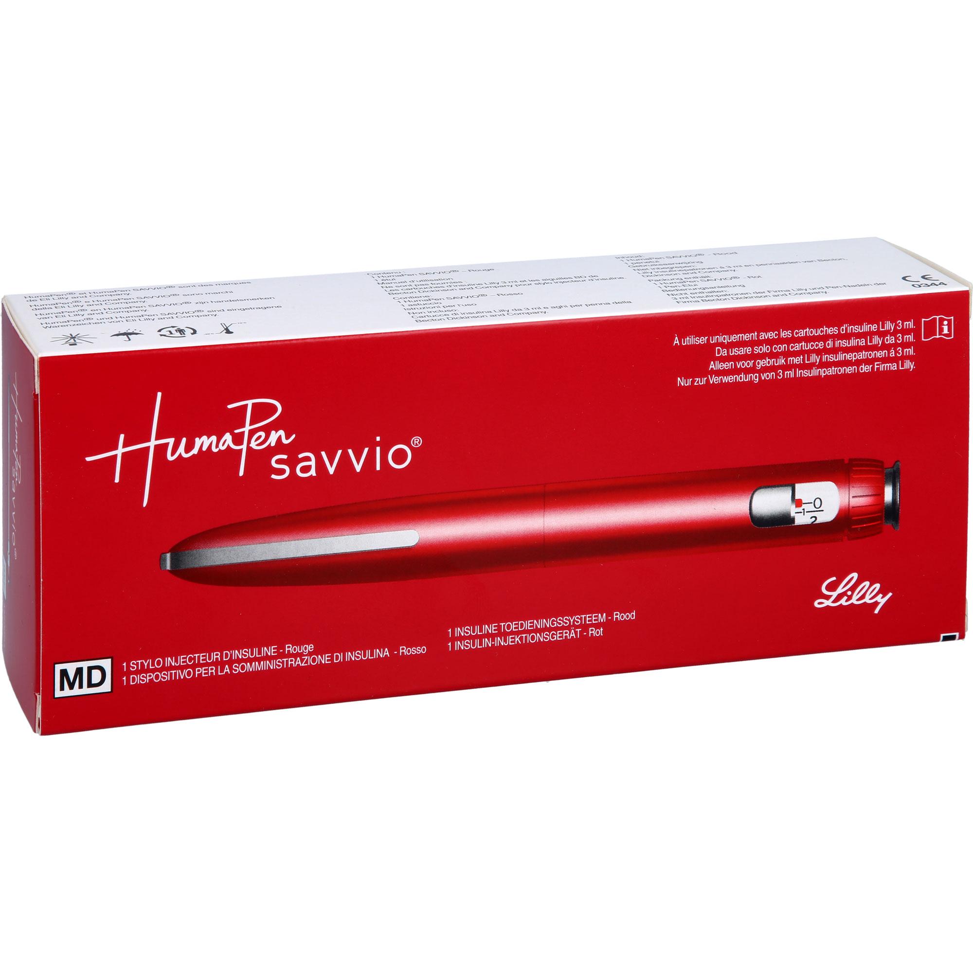 Humapen Savvio Rot 1 St B2B Medical bei onfy.de kaufen 19624737