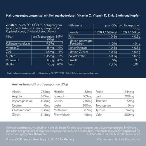 Rubaxx Kollagen Pulver 2x300 g PharmaSGP bei onfy.de kaufen 00990885