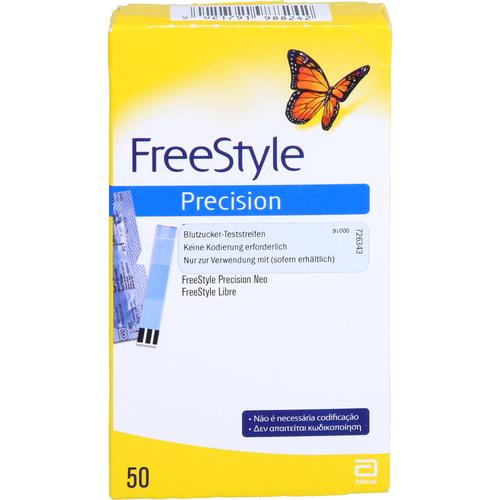 Freestyle Precision Blutzuckerteststreifen 50 St Abbott bei onfy.de kaufen 19399915