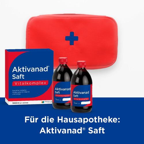 Aktivanad Saft bei Erschöpfung durch Vitamin-B-Mangel 2x500 ml MEDICE Arzneimittel Pütter bei onfy.de kaufen 11278336