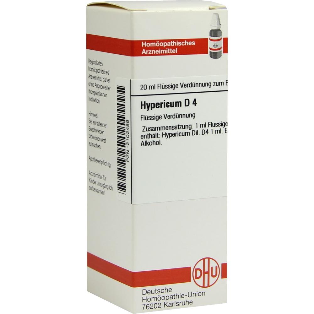Hypericum D 4 null