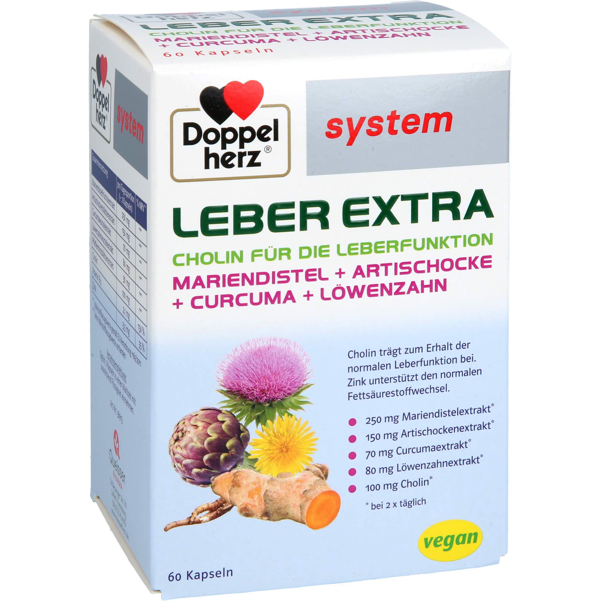 Doppelherz Leber Extra System 60 St Queisser Pharma bei onfy.de kaufen 19267243
