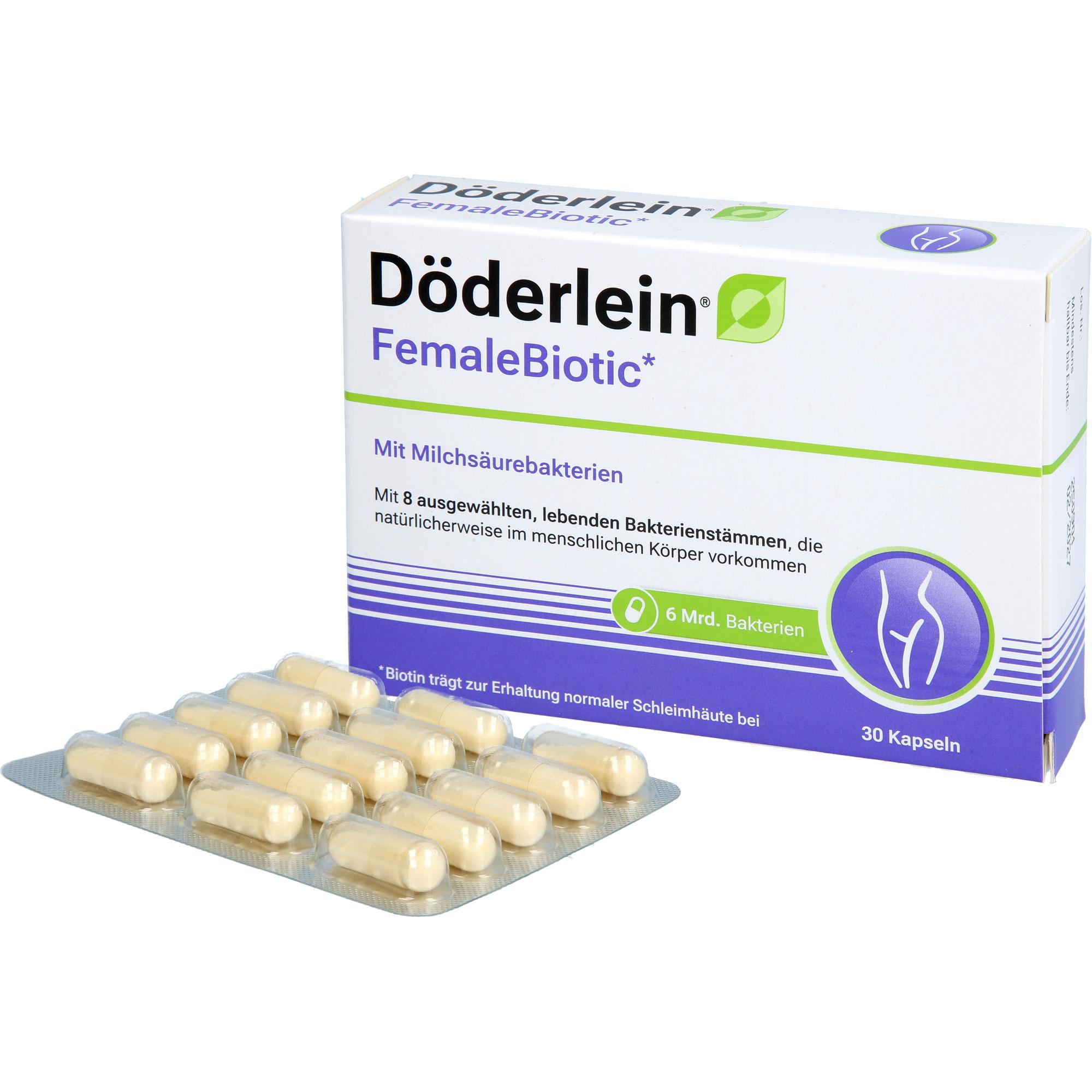 Döderlein Female Biotic mit Milchsäurebakterien 30 St Heilpflanzenwohl bei onfy.de kaufen 19635267
