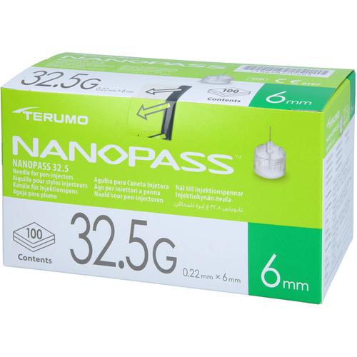 Terumo Nanopass 32.5 Pen Kanüle 0.22x6 Mm 100 St Medi-Spezial bei onfy.de kaufen 19130515