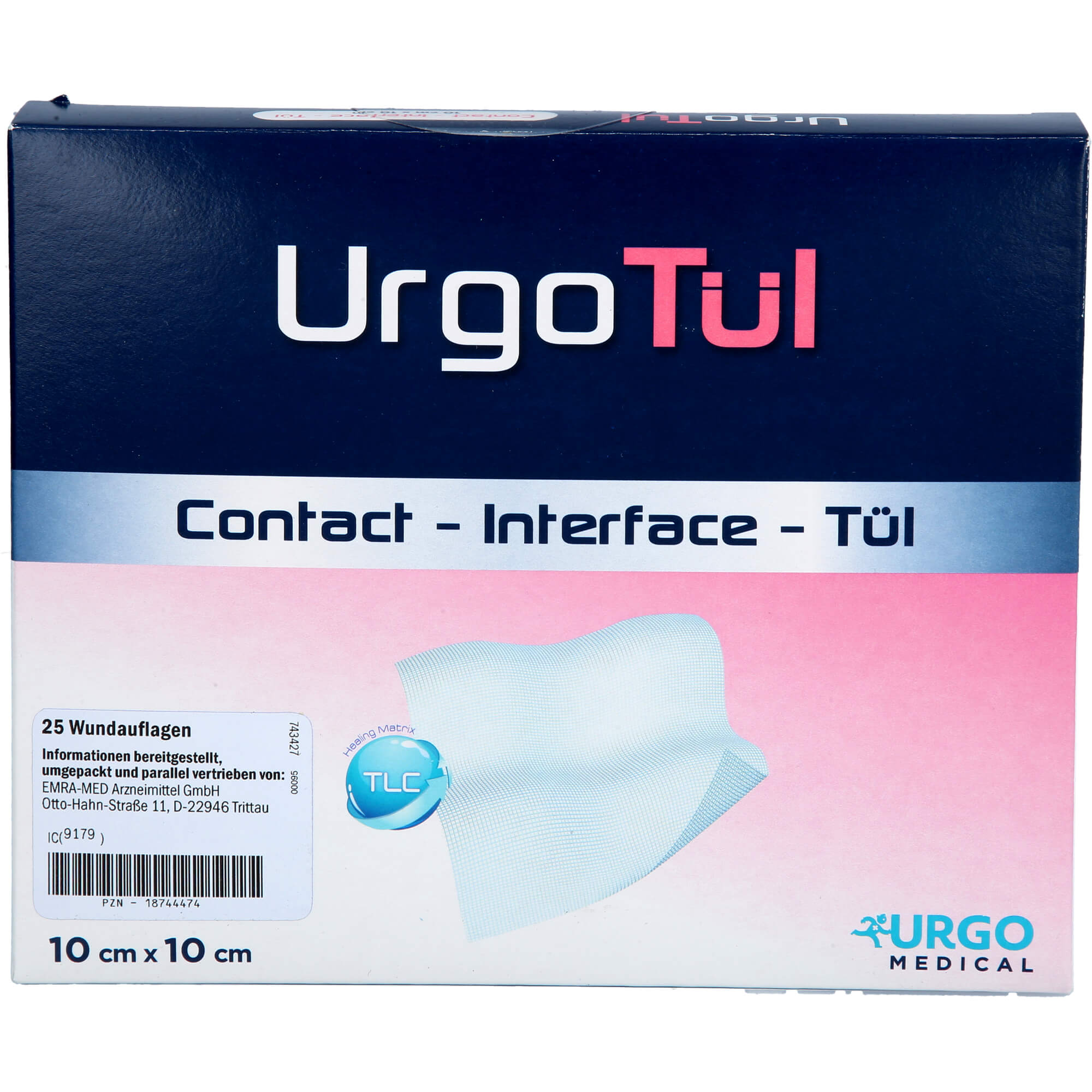 Urgotül 10x10 cm Wundgaze null