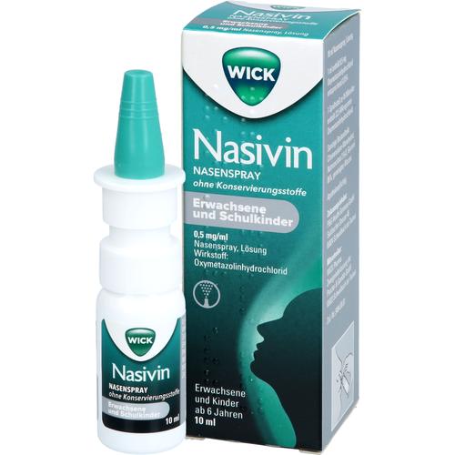 Wick Nasivin Nasenspray Ok Erw./Schulkin 0.5 mg/ml 10 ml WICK Pharma - Zweigniederlassung der Procter & Gamble bei onfy.de kaufen 19524036