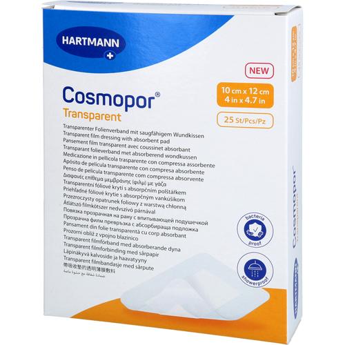 Cosmopor Transparent 10x12cm Steril 25 St PAUL HARTMANN bei onfy.de kaufen 17206214