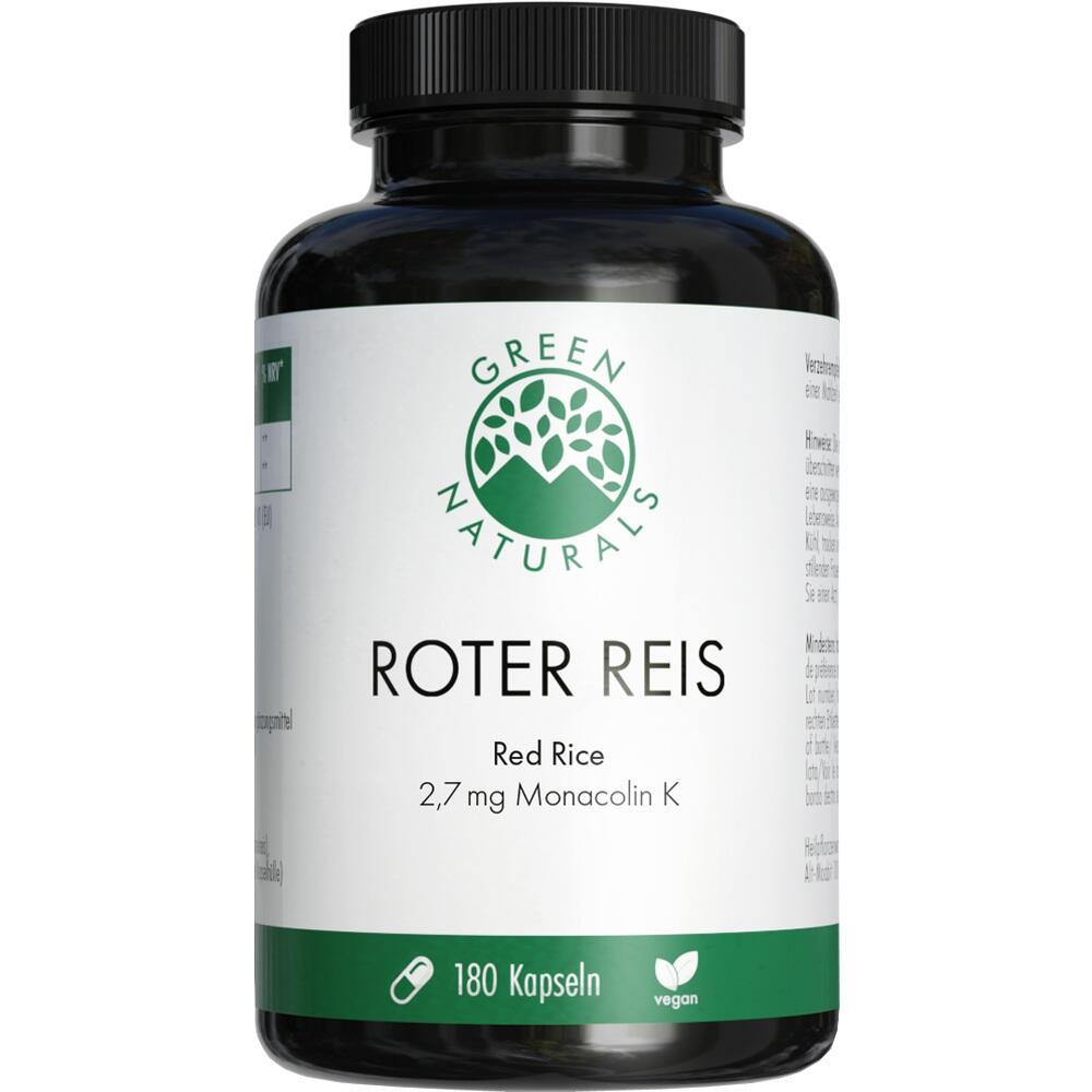 Green Naturals Roter Reis Monacolin K Vegan null
