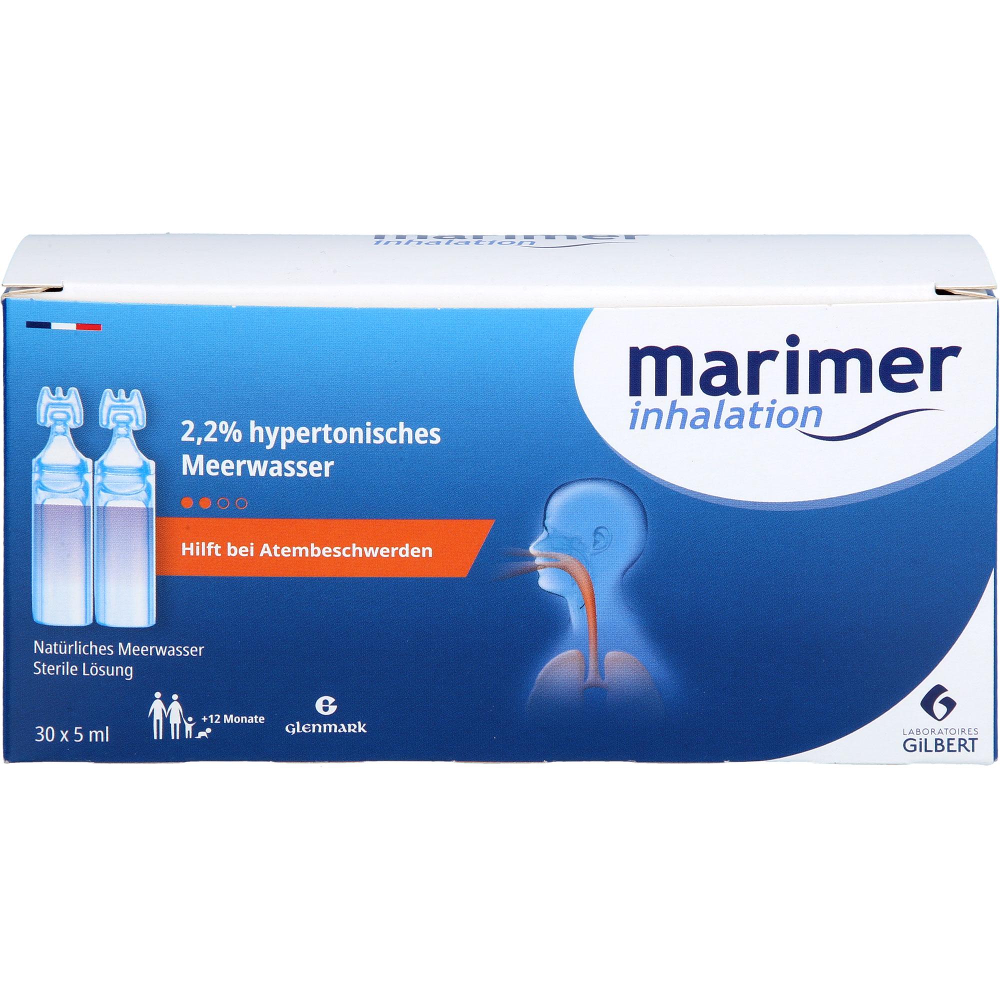 Marimer Inhalation Meerwasser Hypertonisch 2.2% null