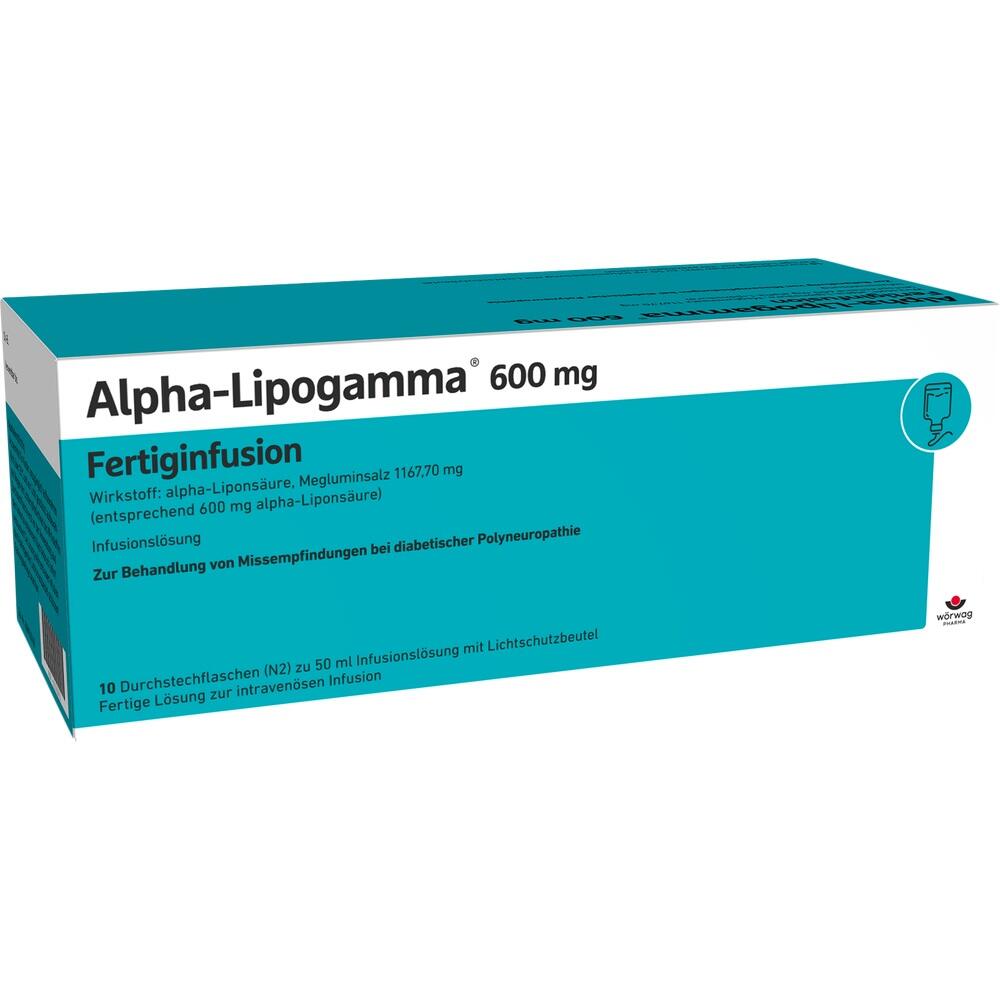 Alpha-Lipogamma 600mg Fertiginfusion null