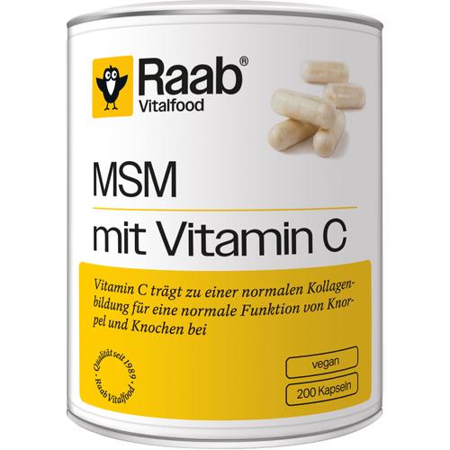 Raab Vitalfood Msm mit Vitamin C 200 St Raab Vitalfood bei onfy.de kaufen 19304553