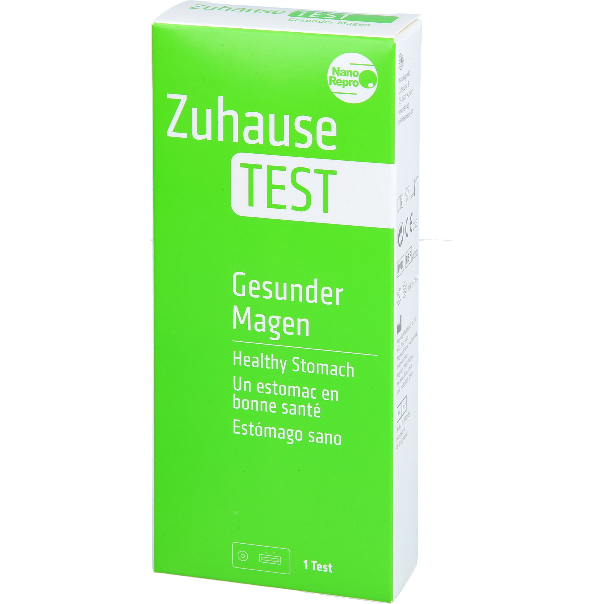 Zuhausetest Gesunder Magen (all) 1 St NanoRepro bei onfy.de kaufen 19411332