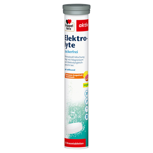 DOPPELHERZ Elektrolyte zuckerfrei Brausetabletten 15 St  15 St Queisser Pharma bei onfy.de kaufen 19378847