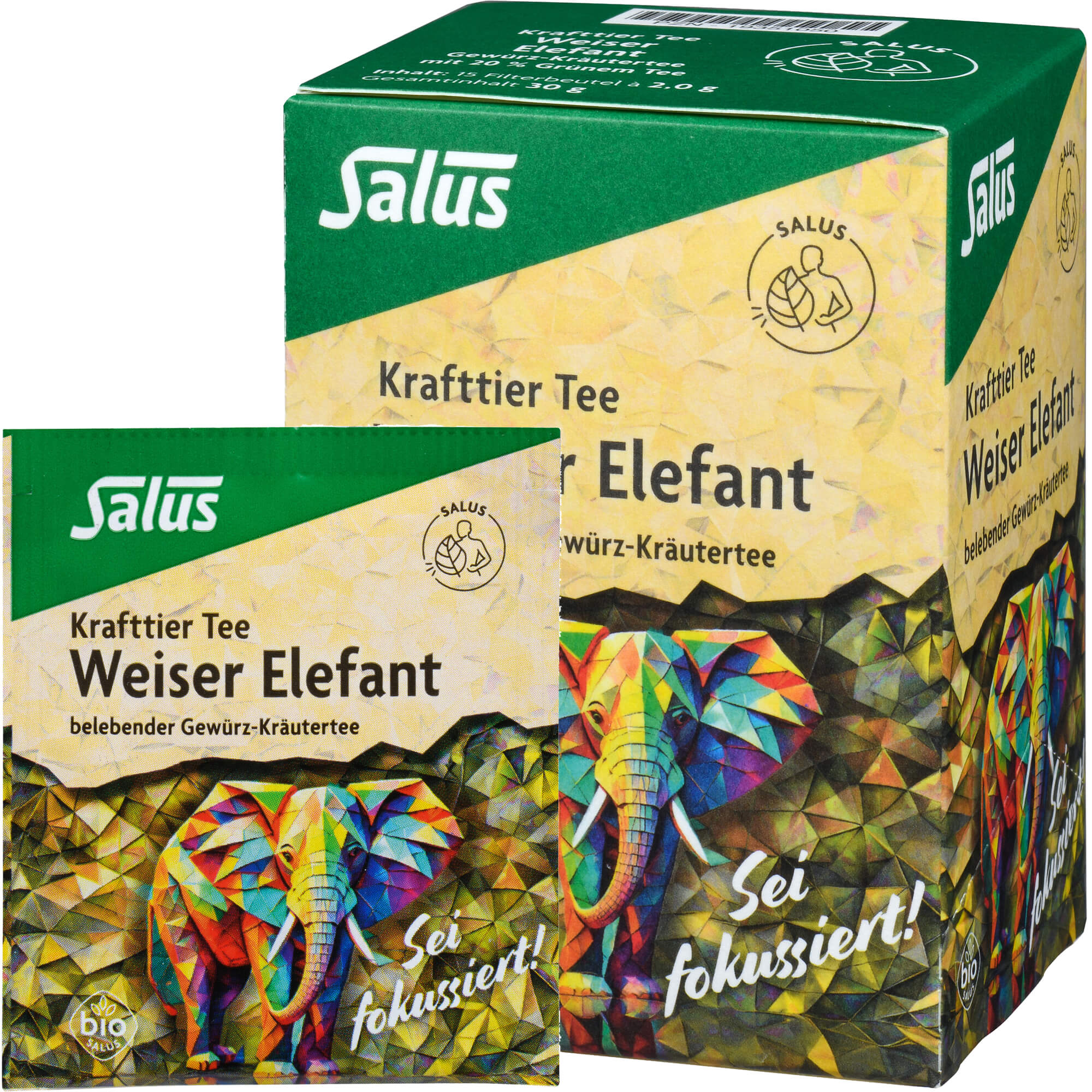 Krafttier Tee Weiser Elefant Bio Salus 15 St SALUS Pharma bei onfy.de kaufen 19351050