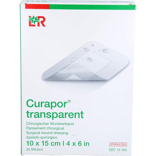 Curapor Wundverband Steril Transparent 10x15 cm 25 St C P C medical bei onfy.de kaufen 17451209