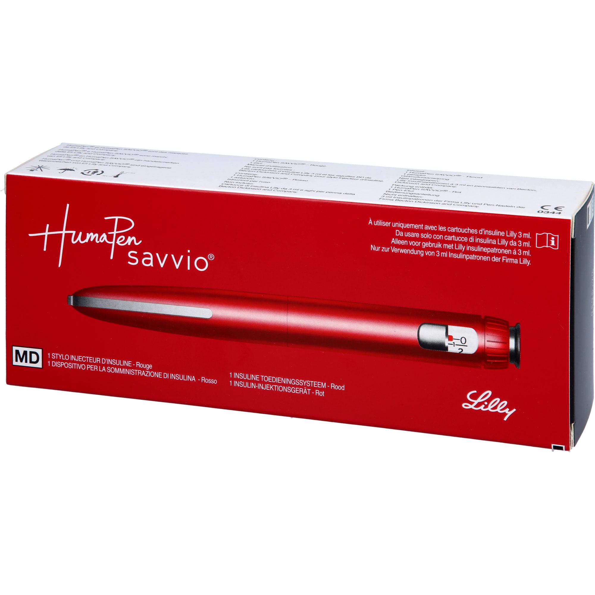 Humapen Savvio Rot 1 St B2B Medical bei onfy.de kaufen 19624737