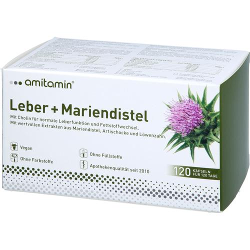 Amitamin Mariendistel + Leber 120 St Active Bio Life Science bei onfy.de kaufen 17853830