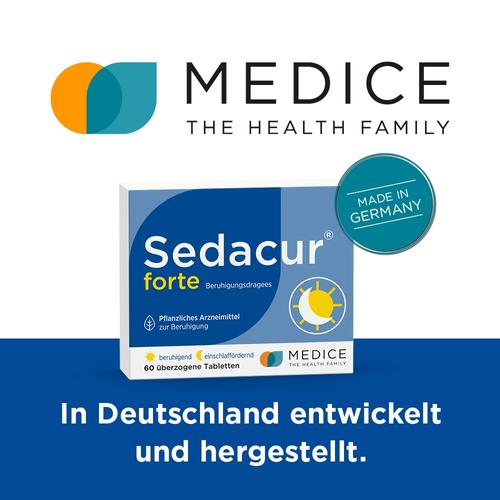 Sedacur forte bei Einschlafstörungen & Unruhezuständen 60 St MEDICE Arzneimittel Pütter bei onfy.de kaufen 02647390