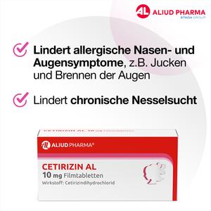 Erfahrungen mit Cetirizin Al 10mg Filmtabletten - 26 Kundenbewertungen | onfy.de 02406611