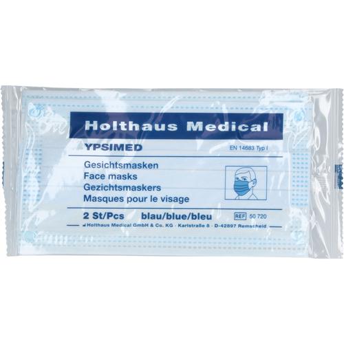 Gesichtsmasken Ypsimed nach En 14683 Typ I 2 St Holthaus Medical bei onfy.de kaufen 17871733