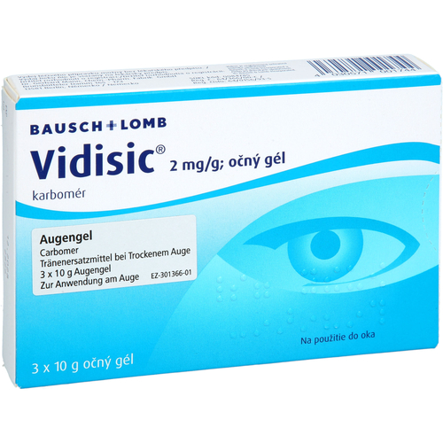 Vidisic 2mg/G Augengel 3x10 g EurimPharm Arzneimittel bei onfy.de kaufen 20546669