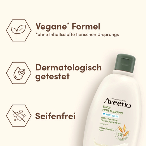Aveeno Daily Moisturising Seifenfreies Duschgel 500 ml Kenvue Germany GmbH (OTC) bei onfy.de kaufen 19342967